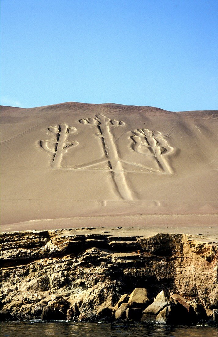 Candelabra Nazca lines, Peru
