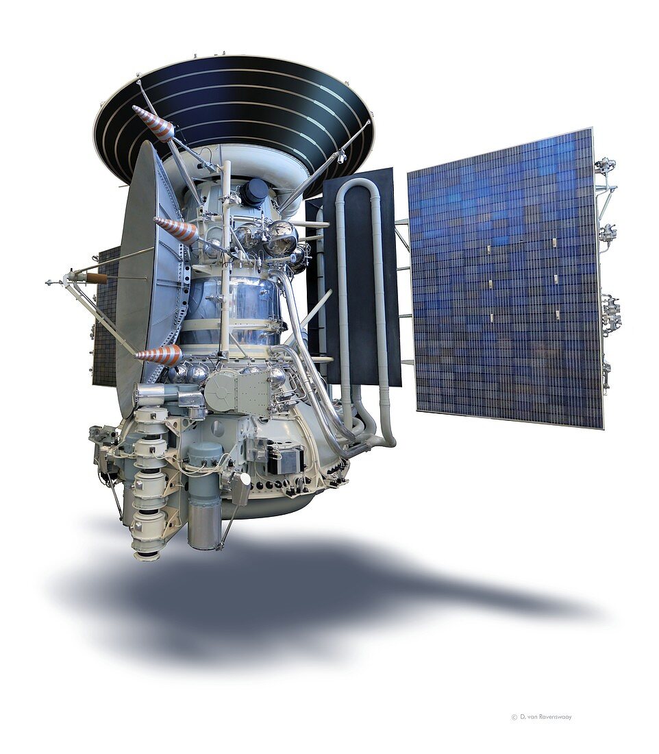 Mars 3 spacecraft, illustration