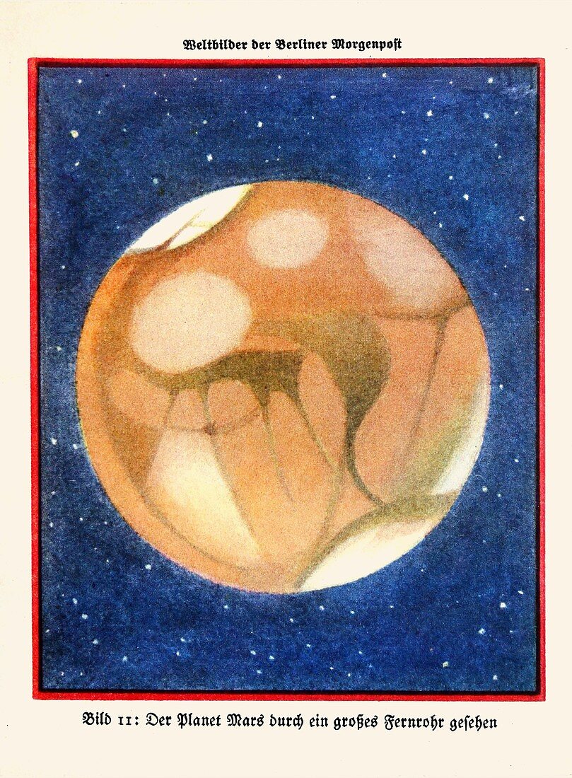 Mars, 1930 illustration