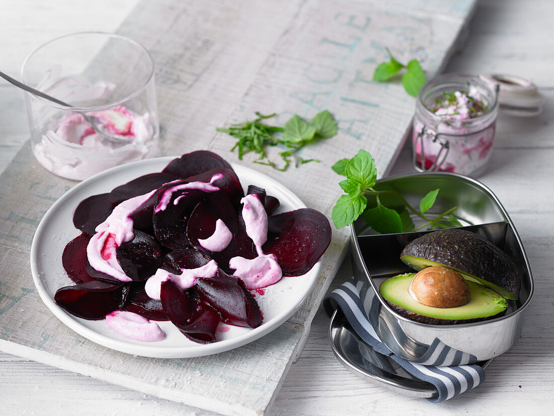 Beetroot carpaccio