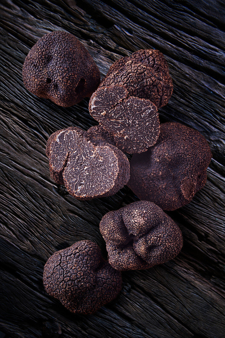 An arrangement of truffle