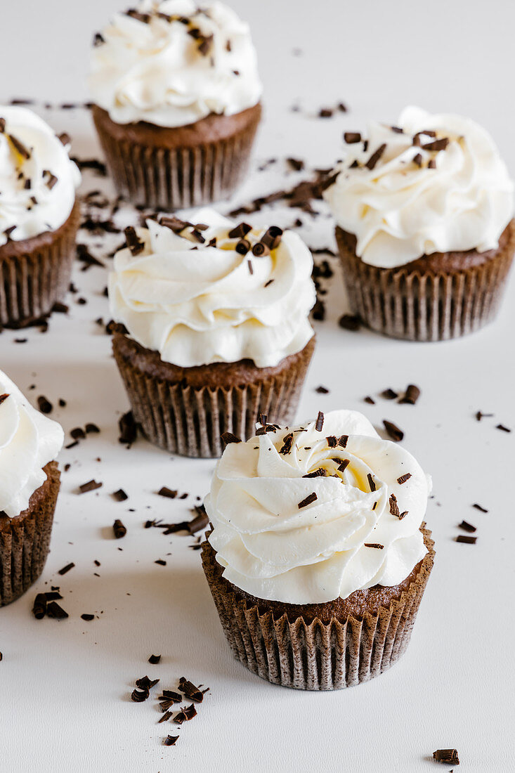 Cupcakes with cream cheese