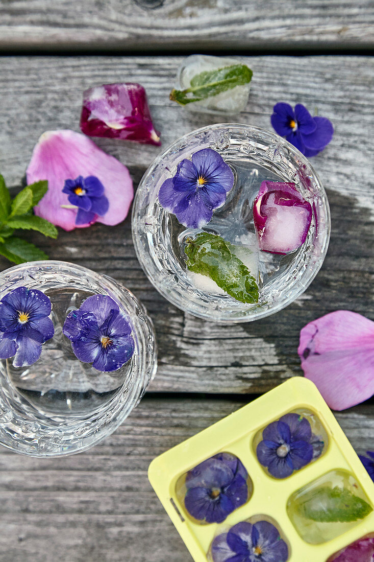 Blossom-flavored Water