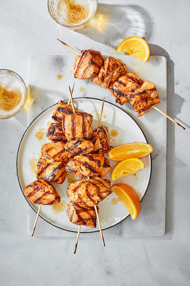 Cumin, orange and paprika chicken