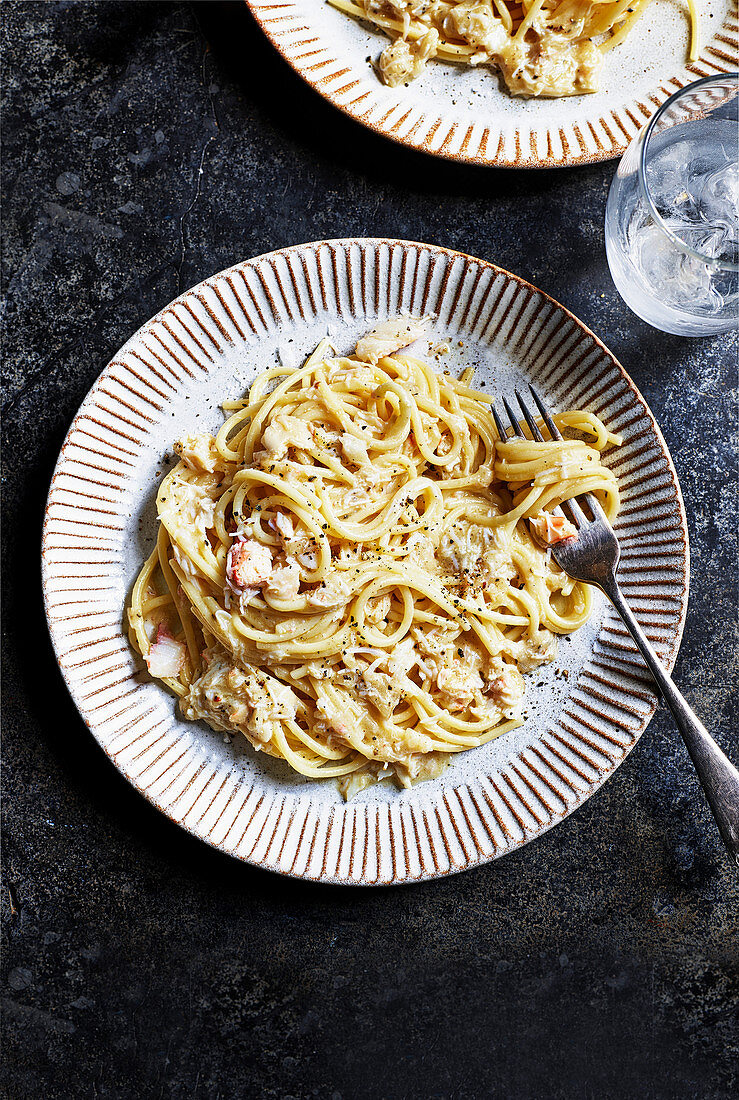 Crab cacio e pepe