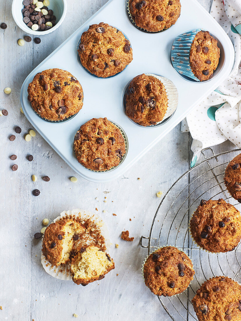 Chocolate chip muffins