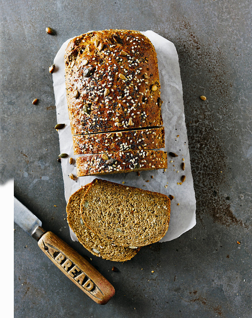 Seeded wholemeal loaf