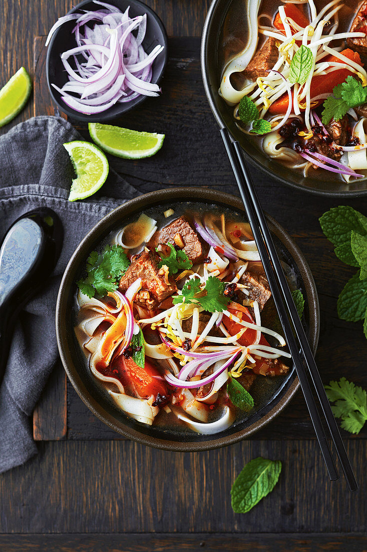 Slow-sooker Vietnamese braised beef (Bo Kho)