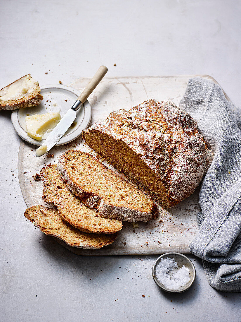 Einkorn soda bread