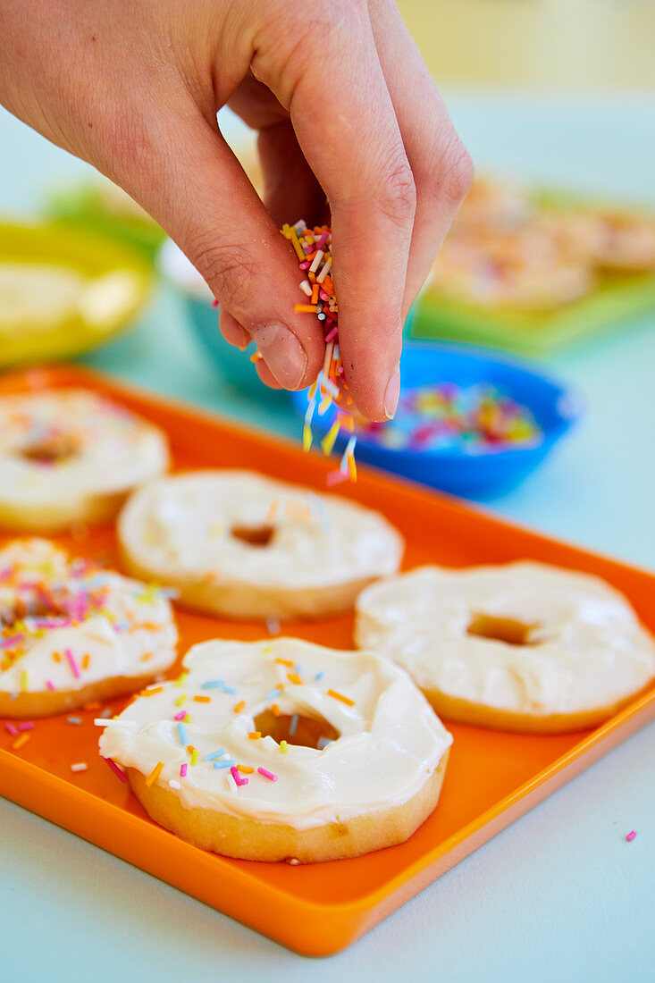 Apple doughnuts