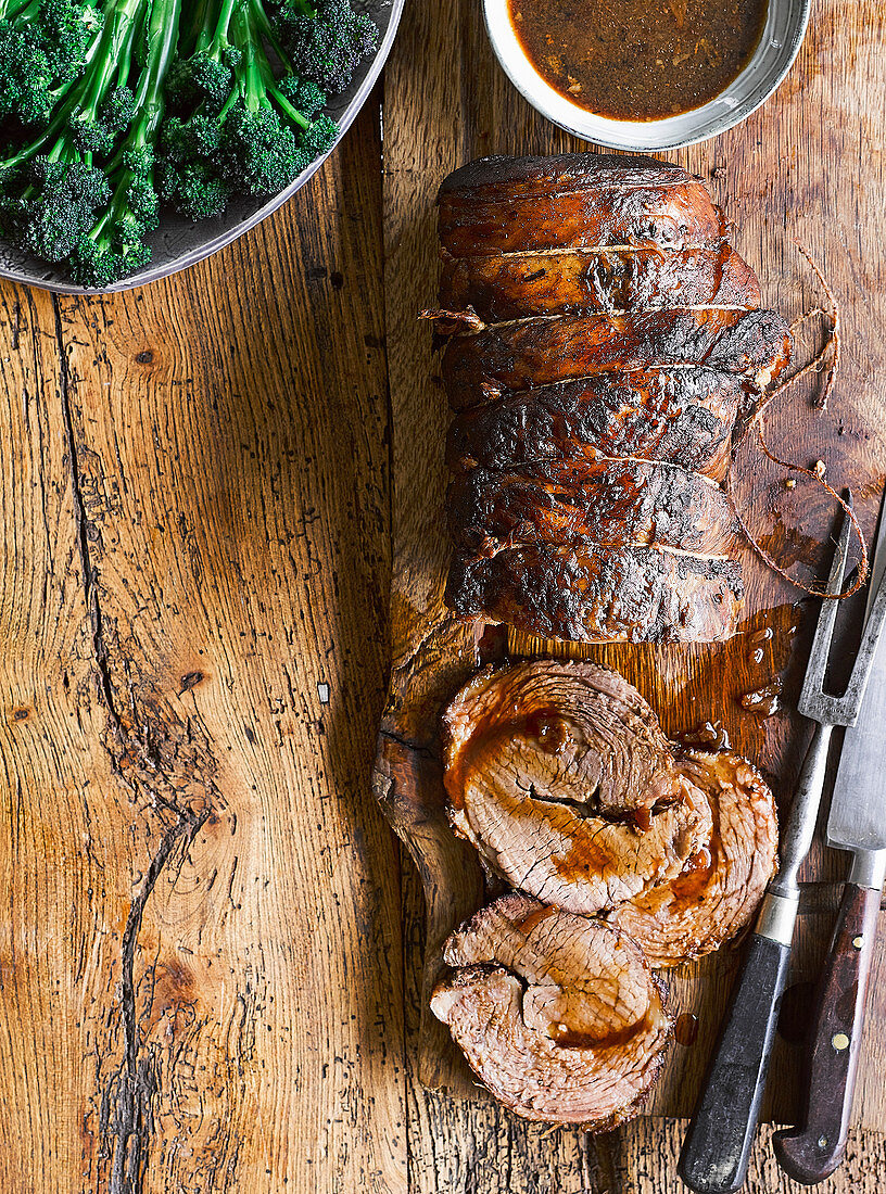 Beer-braised bridkey pot roast