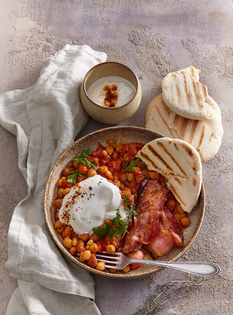 Baked Beans mit Chili und Bacon