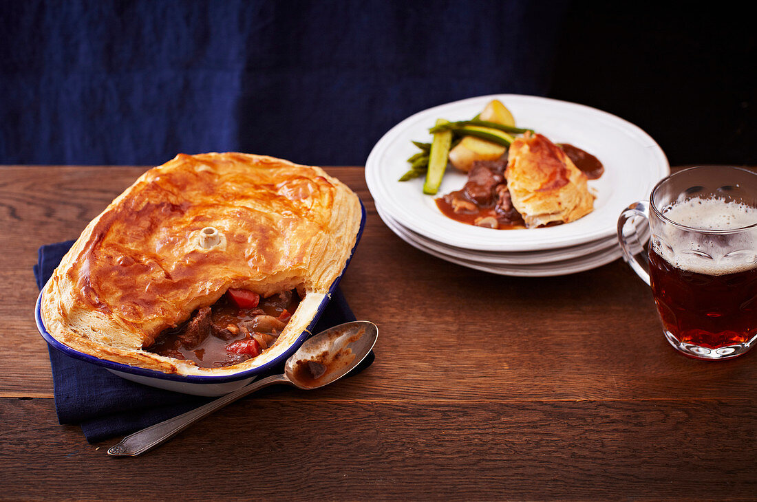 Steak and Ale Pie (England)