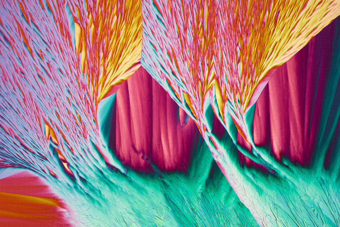 Chemicals, polarised light micrograph