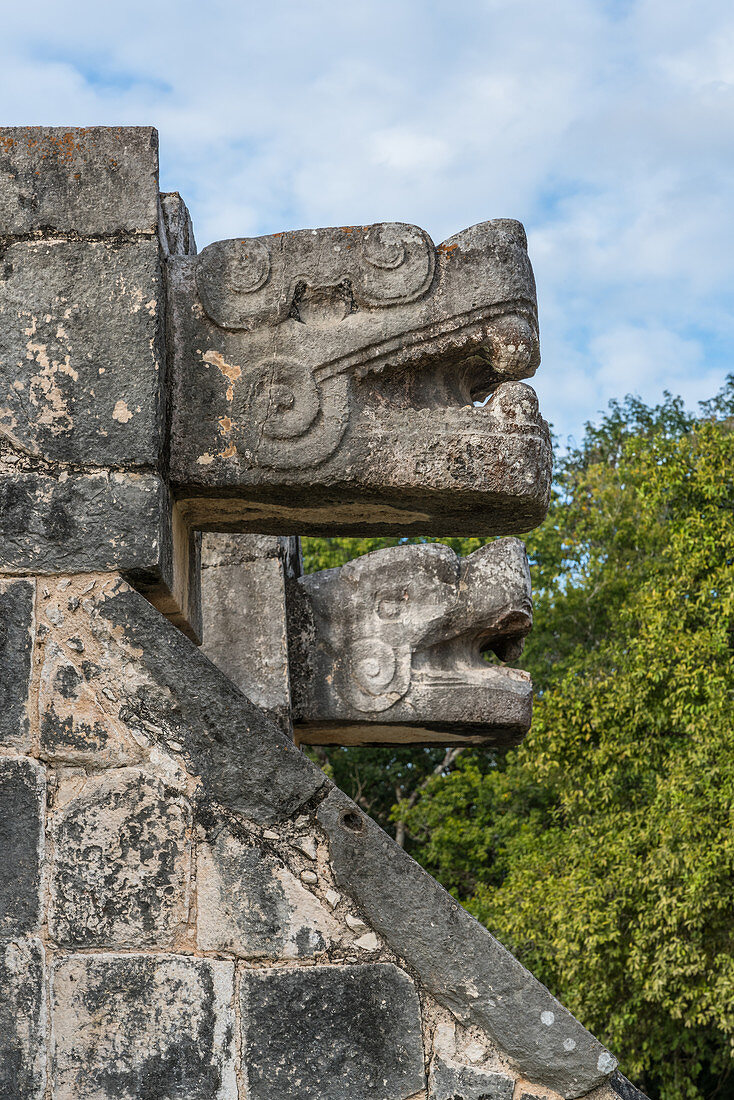 Platform of the Eagles and Jaguars, Chichen Itza, Mexico