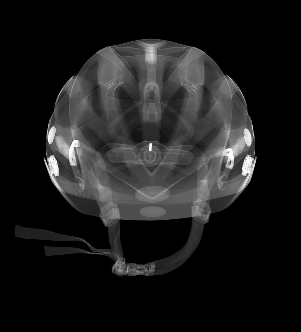 Cycling helmet, X-ray