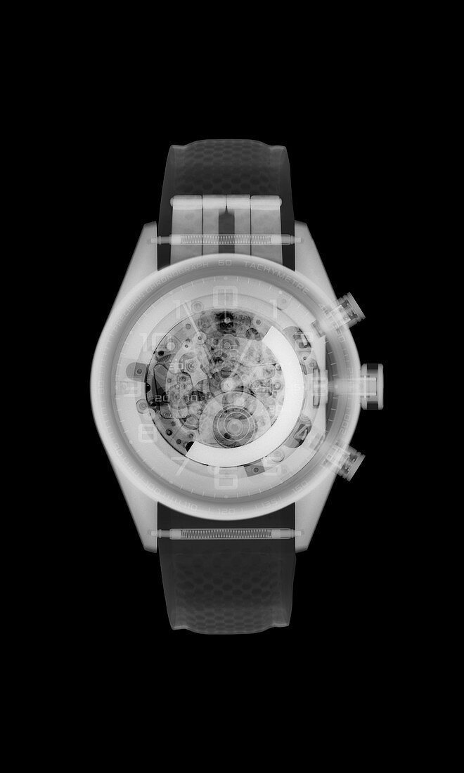 Designer watch, X-ray