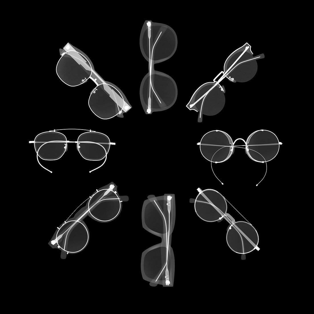 Sunglasses, X-ray