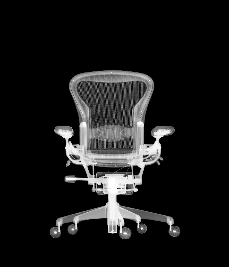 Designer chair, X-ray