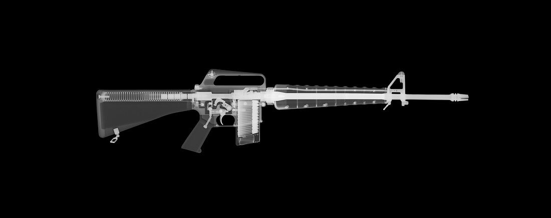 M16 rifle, X-ray