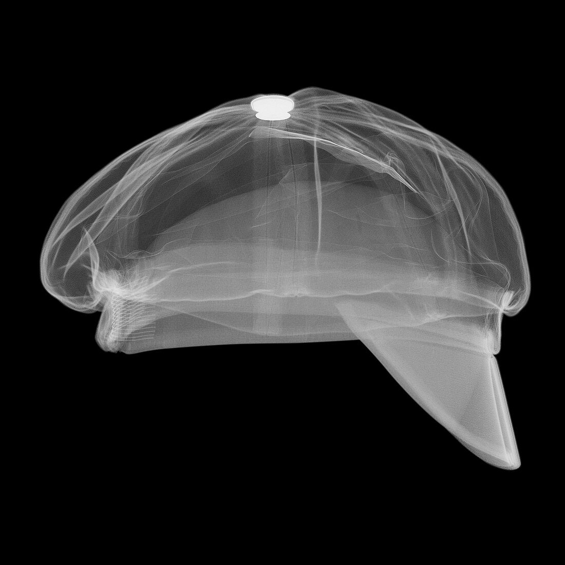 Cap style hat, X-ray