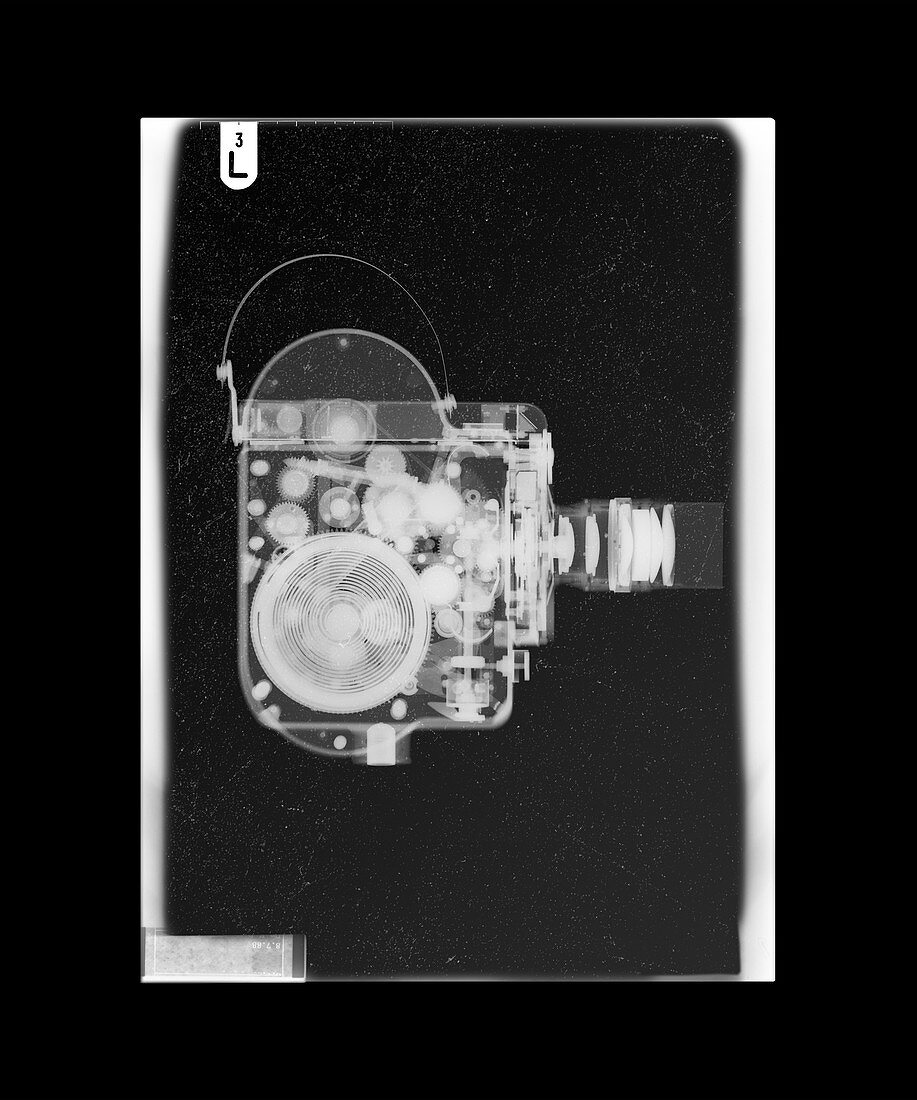Bolex camera, X-ray