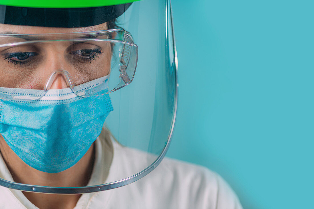Medical worker in PPE