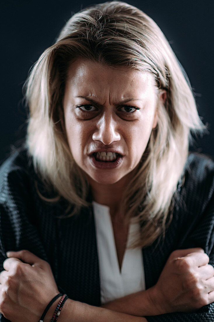 Angry woman