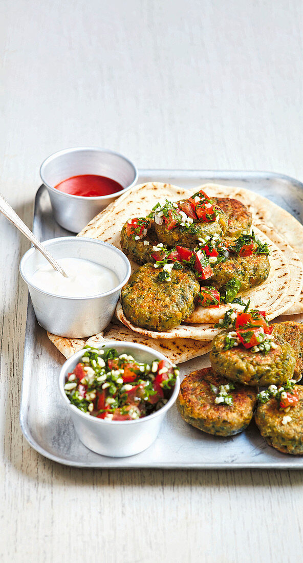 Falafel fritters