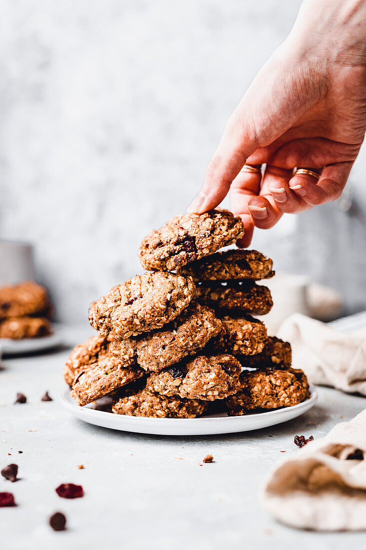 Oatmeal Cookies, vegan