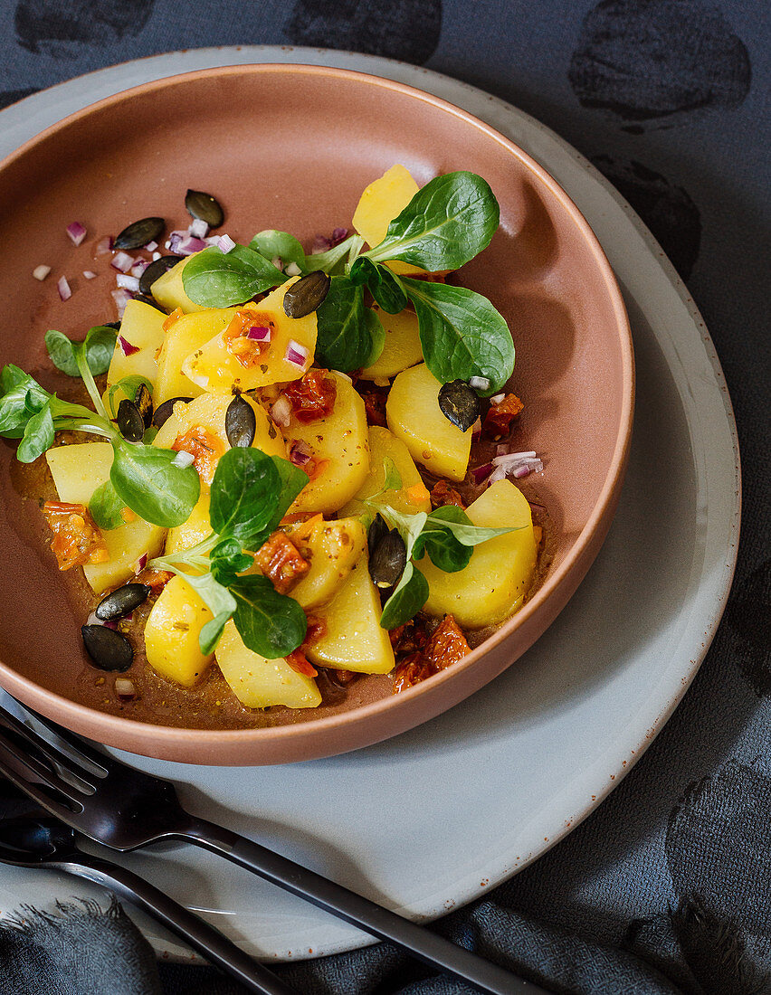 Styrian lamb's lettuce salad