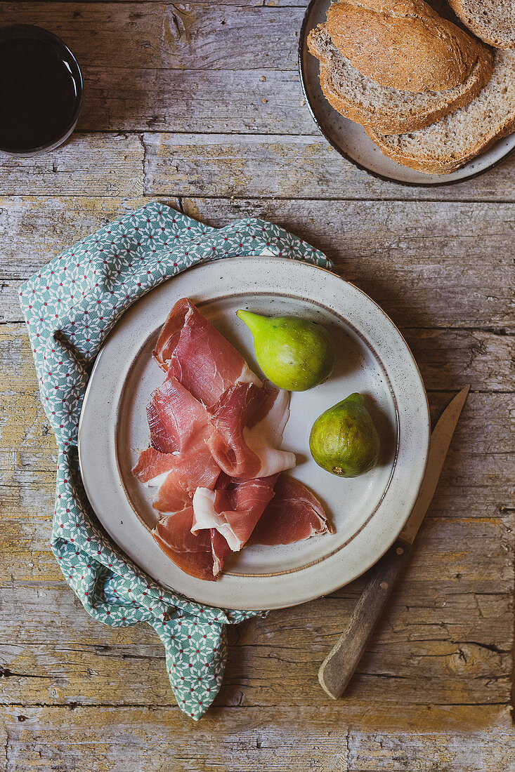 Prosciutto mit Feigen