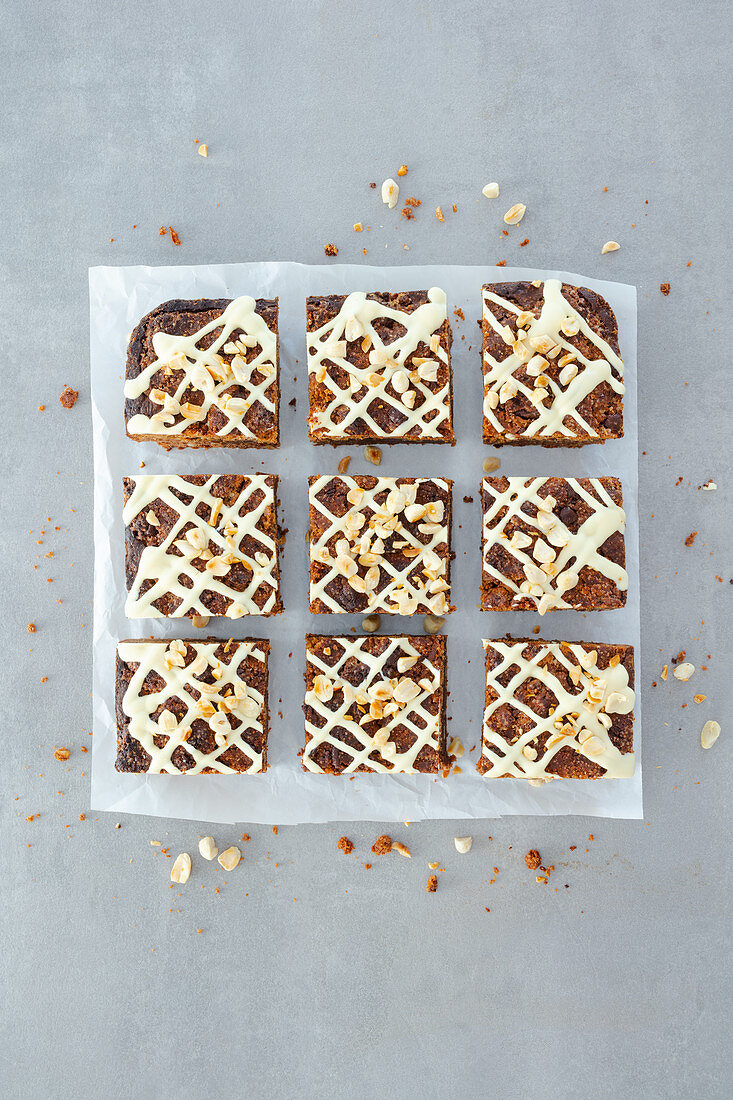 Triple Chocolate Brookie (brownie with cookie crust)