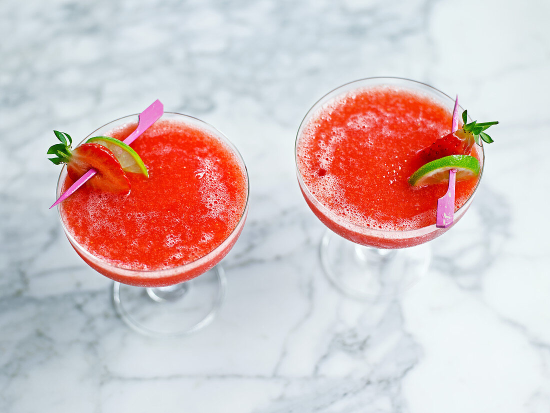 Frozen strawberry daiquiri