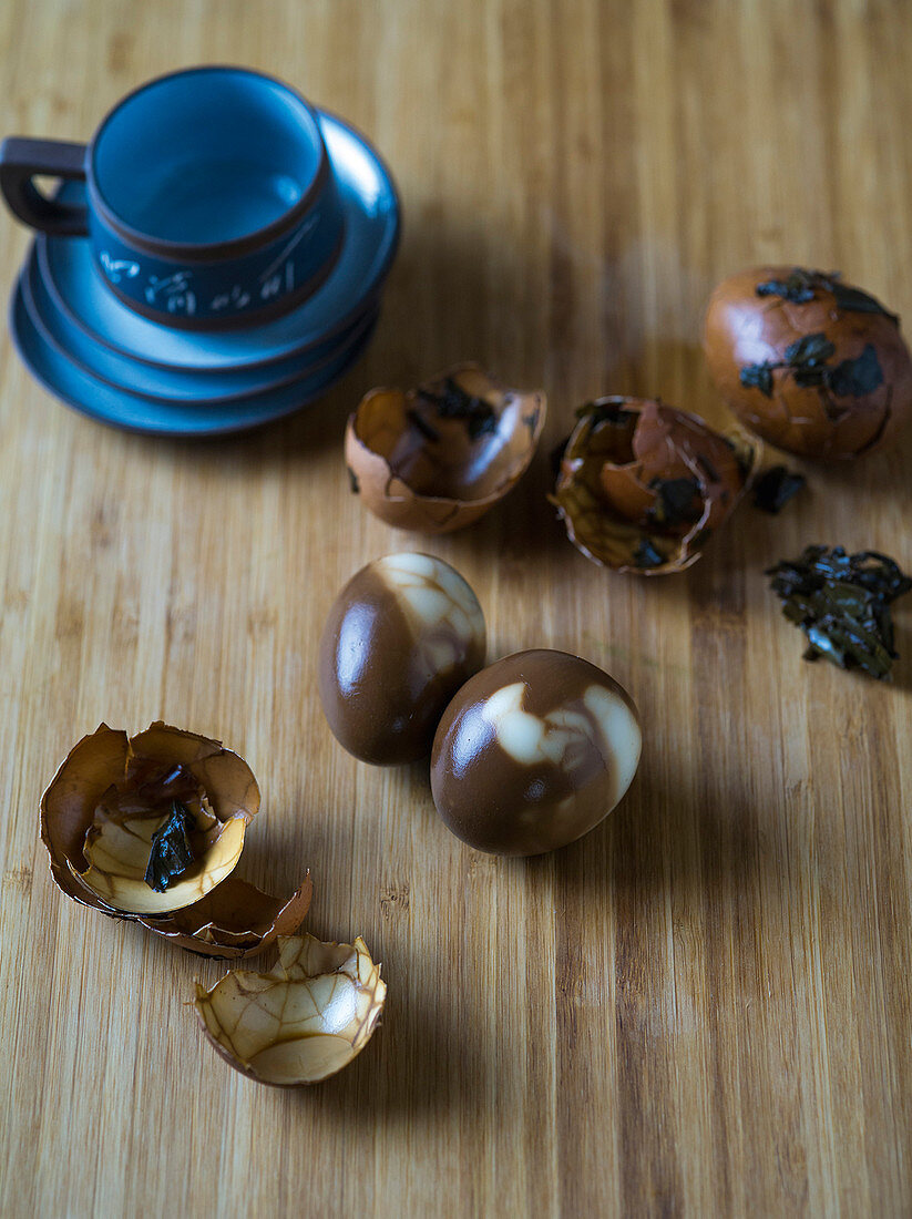 Chinese tea eggs