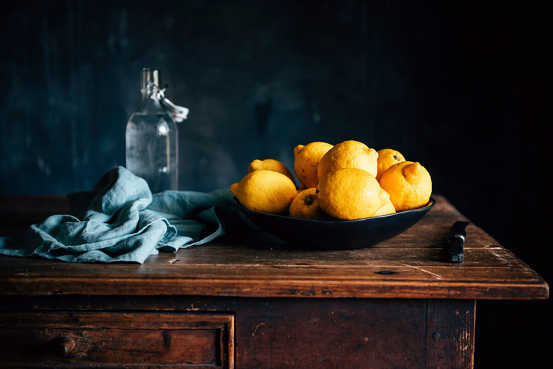 Stillleben mit Zitronen
