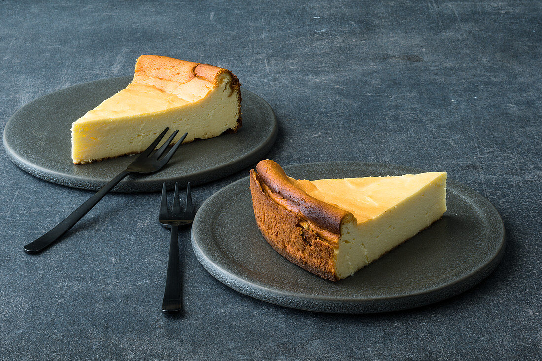 Quick, gluten-free baseless cheesecake