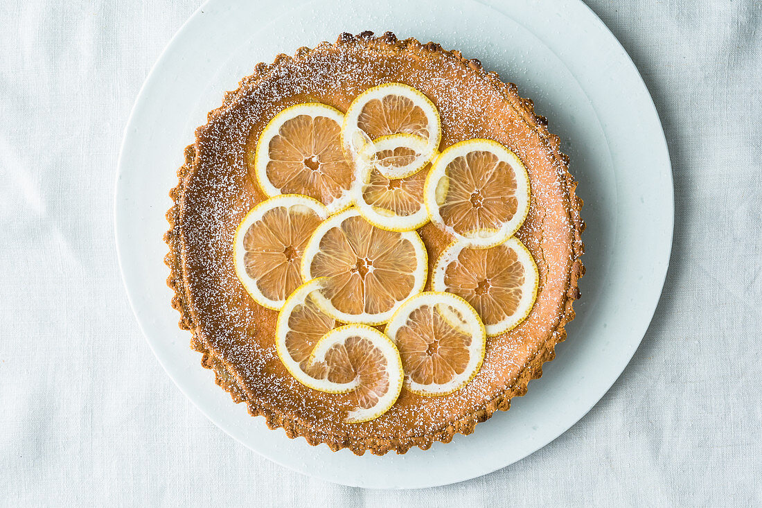 Gluten-free lemon tart
