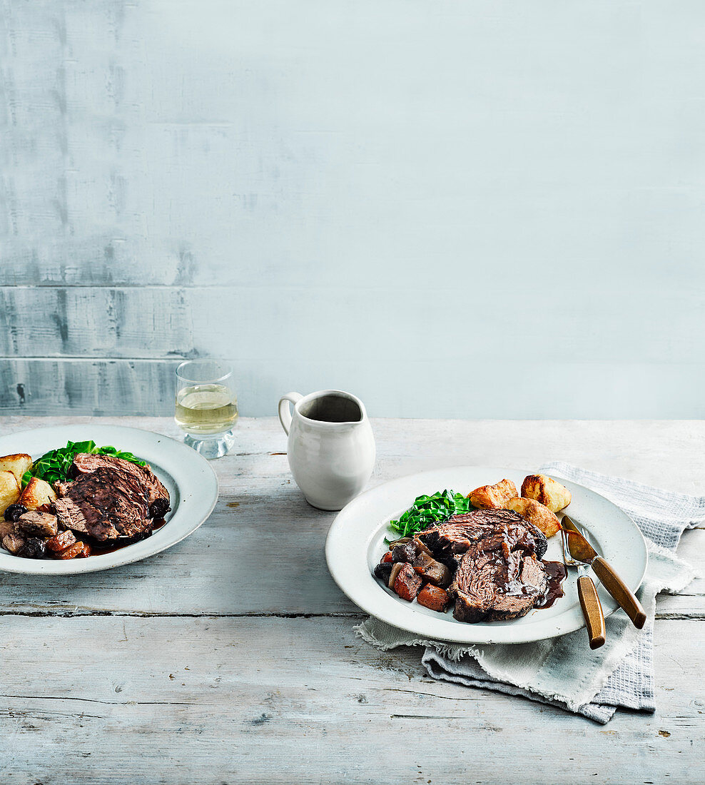 Slow cooker beef pot roast