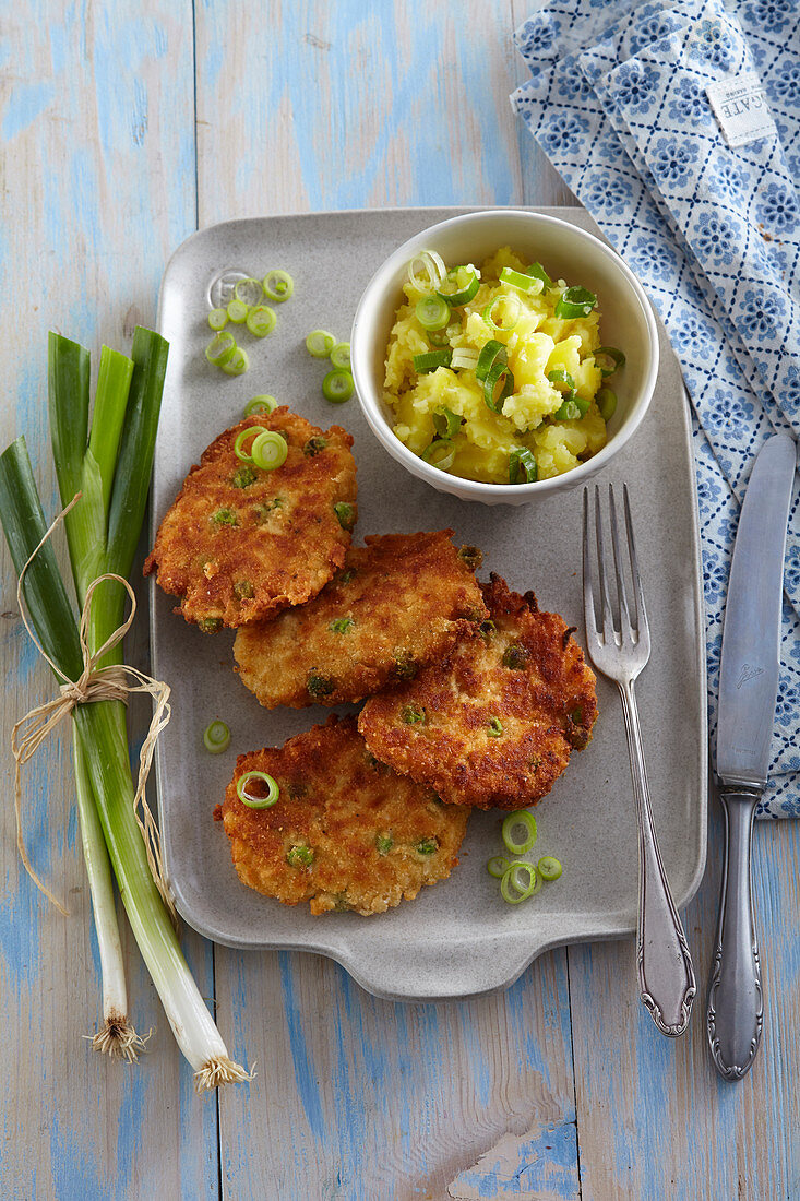 Celery and cheese risolles