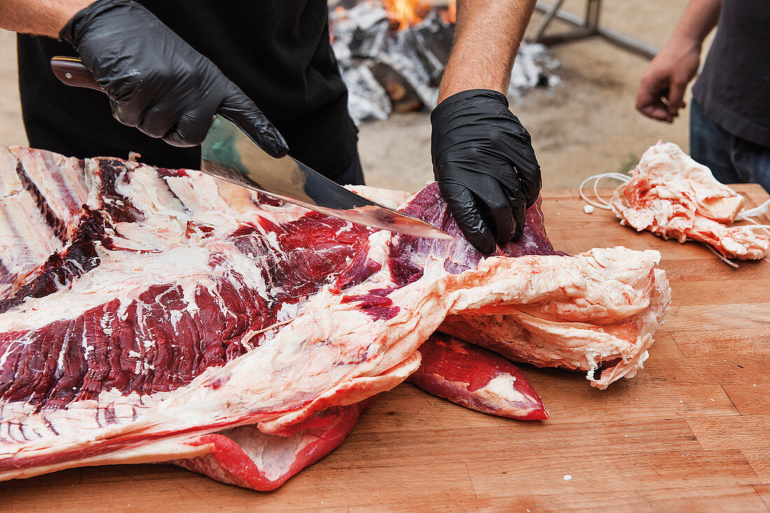 Trigger flank steak