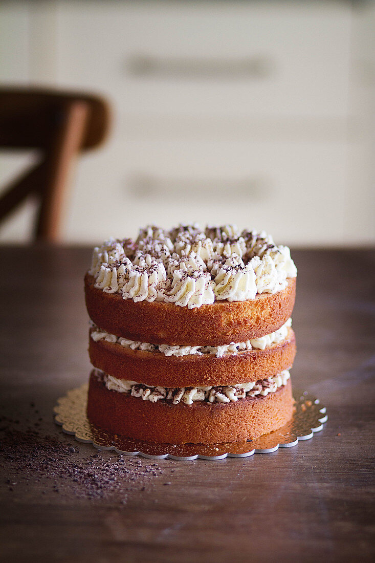 Tiramisutorte zum Geburtstag