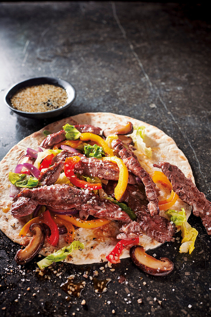 Skirt-Steak-Fajitas