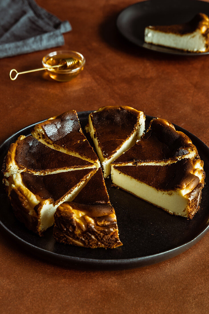 Basque burnt cheesecake