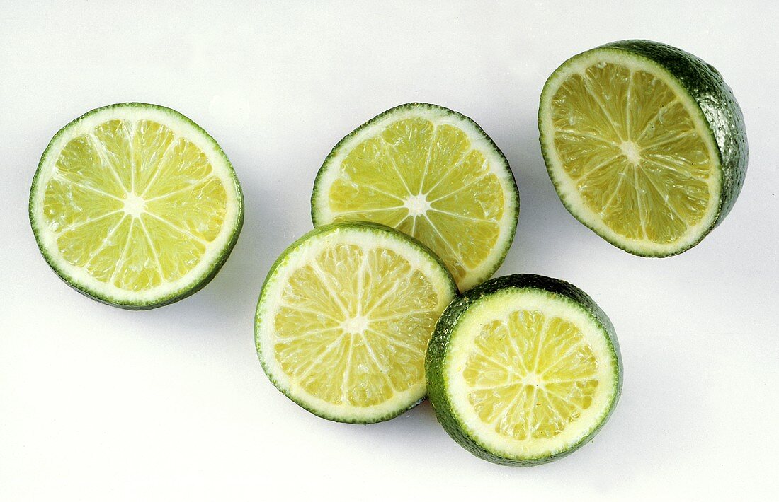 Lime Half and Lime Slices