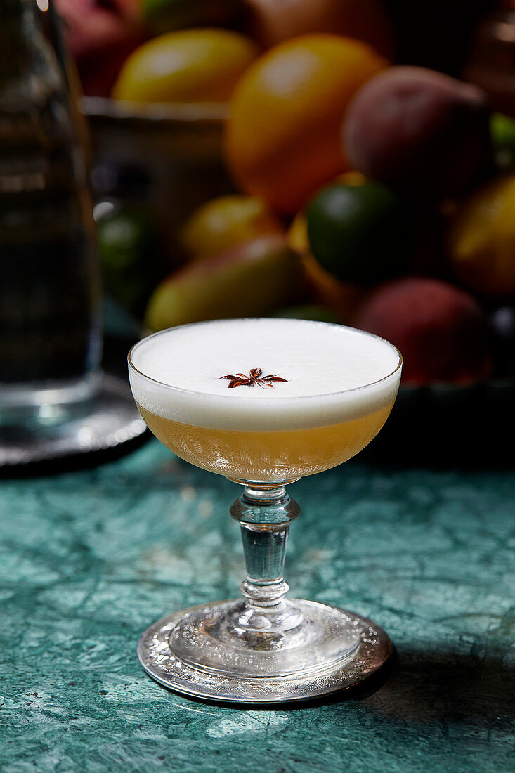 Spiced pear sour