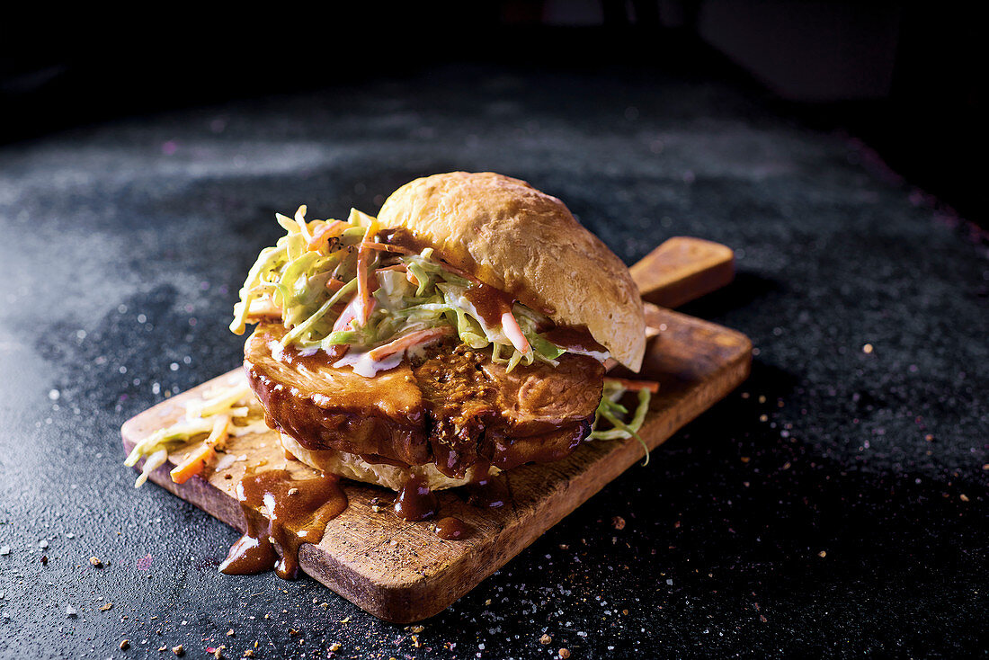 Brötchen mit Husarenbraten