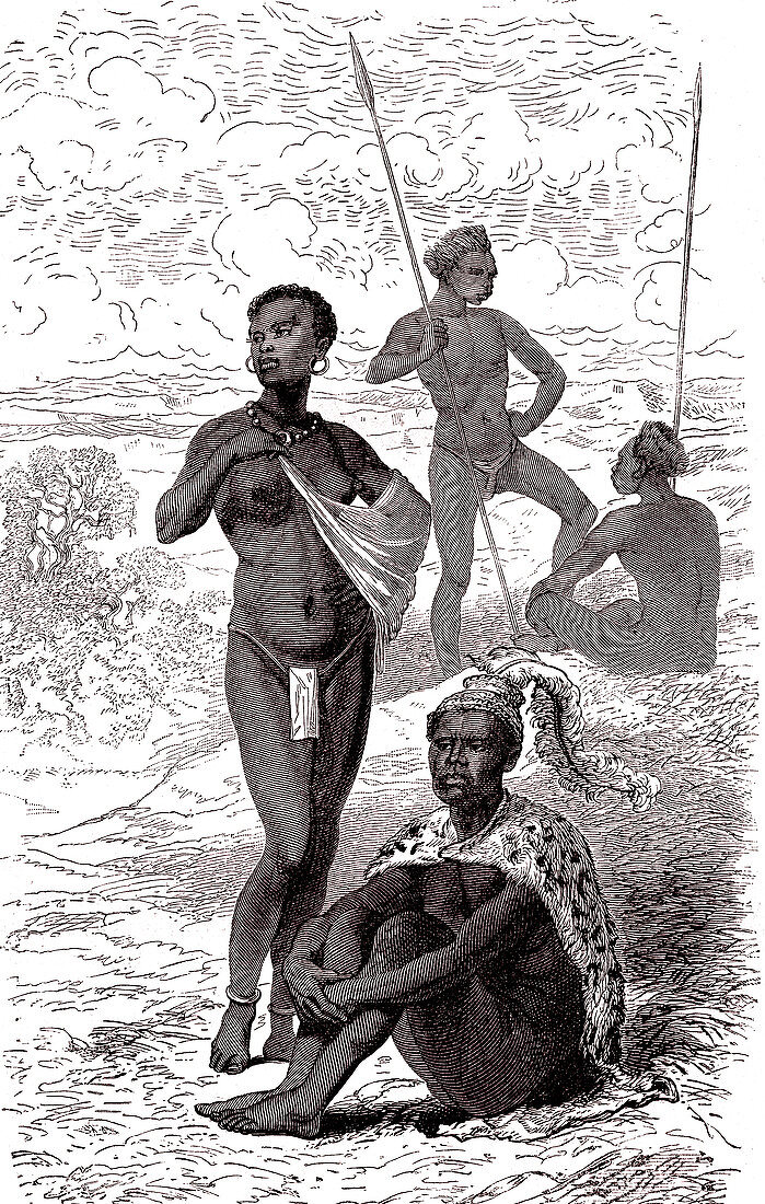 Kytch Chief, 19th Century illustration
