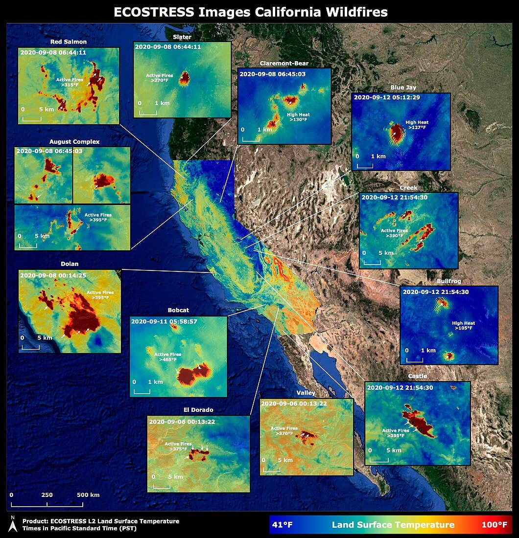 California wildfires, September 2020