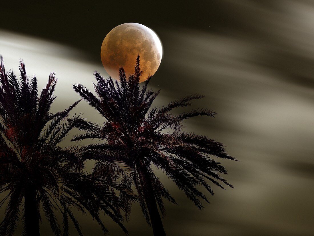 Total lunar eclipse